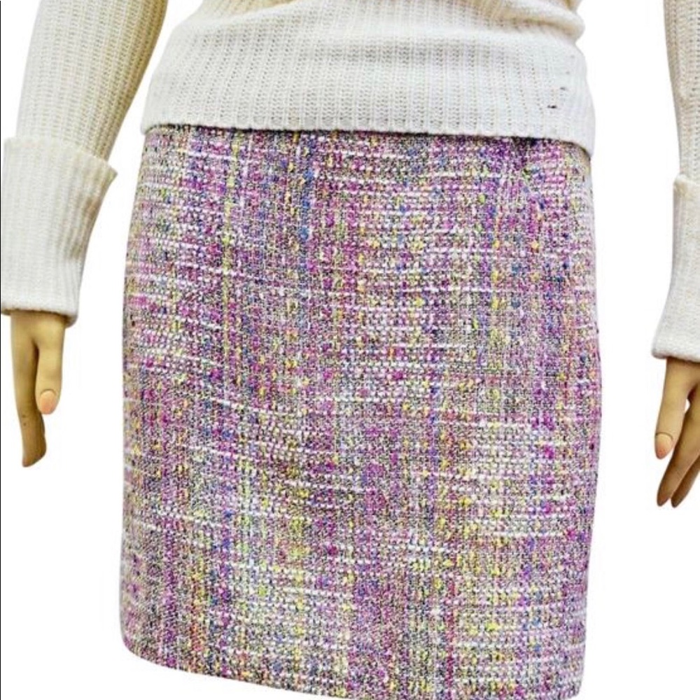 J crew tweed skirt size 4